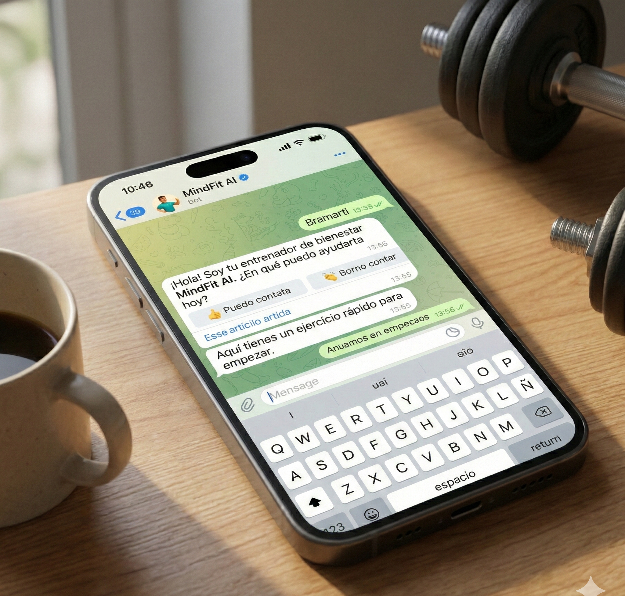 KaiFit en Telegram